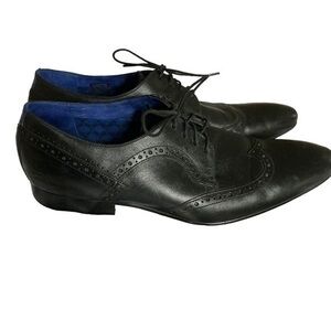 Ted Baker London Ollivur Men’s Black Oxford Shoes size 11.5